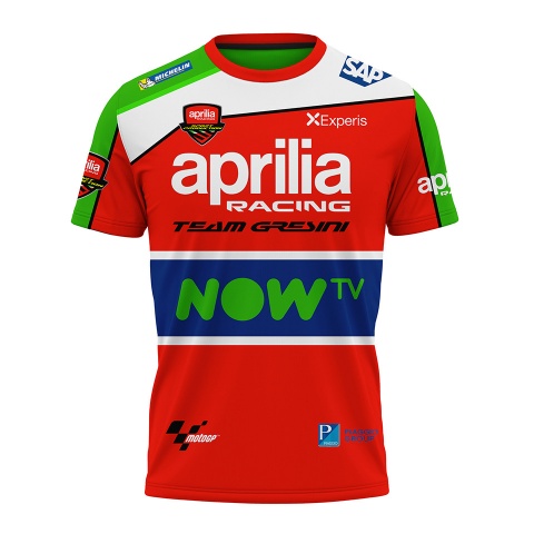 Aprilia Short Sleeve T-Shirt Racing Team Gresini Edition 