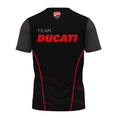 Ducati Short Sleeve T-Shirt Black Grey Red Bike Collage