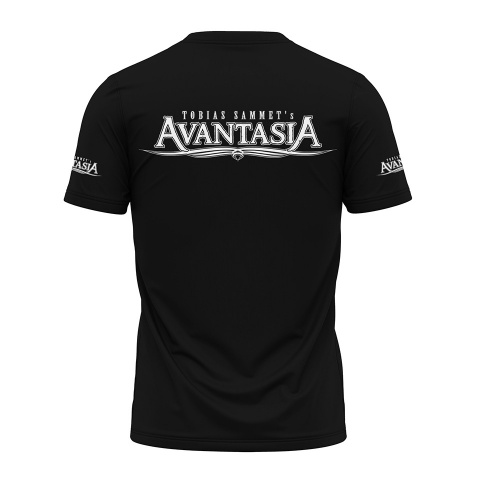 Music T-Shirt Avantasia Short Sleeve Ghostlights Full Print