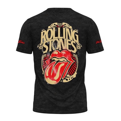 Music T-Shirt The Rolling Stones Collage Black Edition