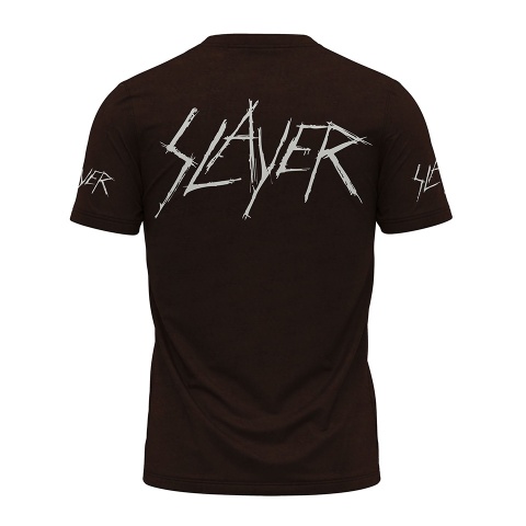 Music T-Shirt Slayer Short Sleeve Warmonger Multicolor Edition
