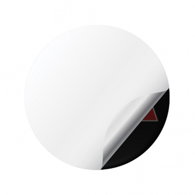 Audi RS Wheel Center Cap Domed Stickers