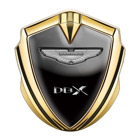 Mercedes Brabus Bodyside Emblem Gold Dark Carbon Edition