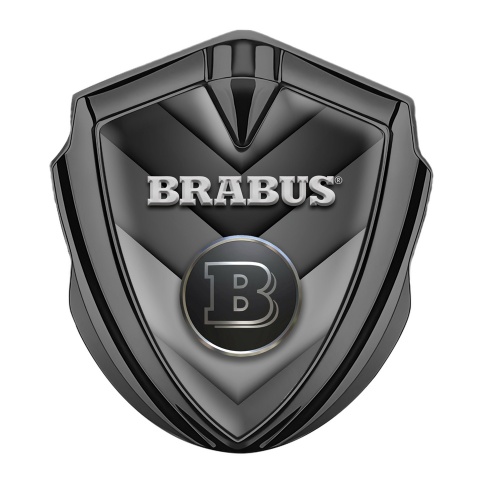 Mercedes Brabus Bodyside Emblem Graphite Multicolor Grey Edition 