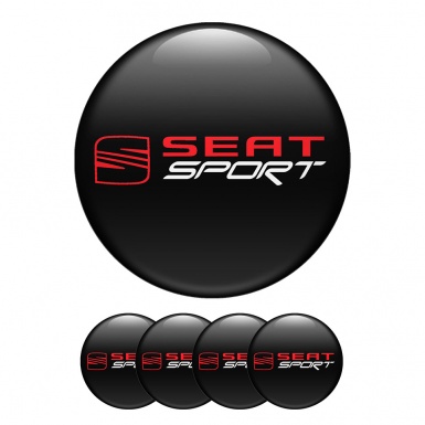 Seat Wheel Center Cap Domed Stickers Best Colors Combination  