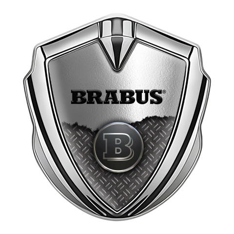 HSSZ Brabus Car Decorative Logo Brabus Car Sticker Body Decoration Side  Standard, Electroplating Logo for Benz Brabus, Silver Pack of 2 :  : Automotive