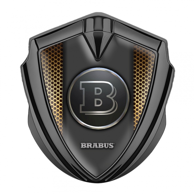 3D Car Sticker Emblem for Brabus Emblem Logo Sticker Car Accessories,A :  : Automotive
