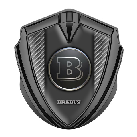 Mercedes Brabus Self Adhesive Bodyside Emblem Graphite Carbon Style