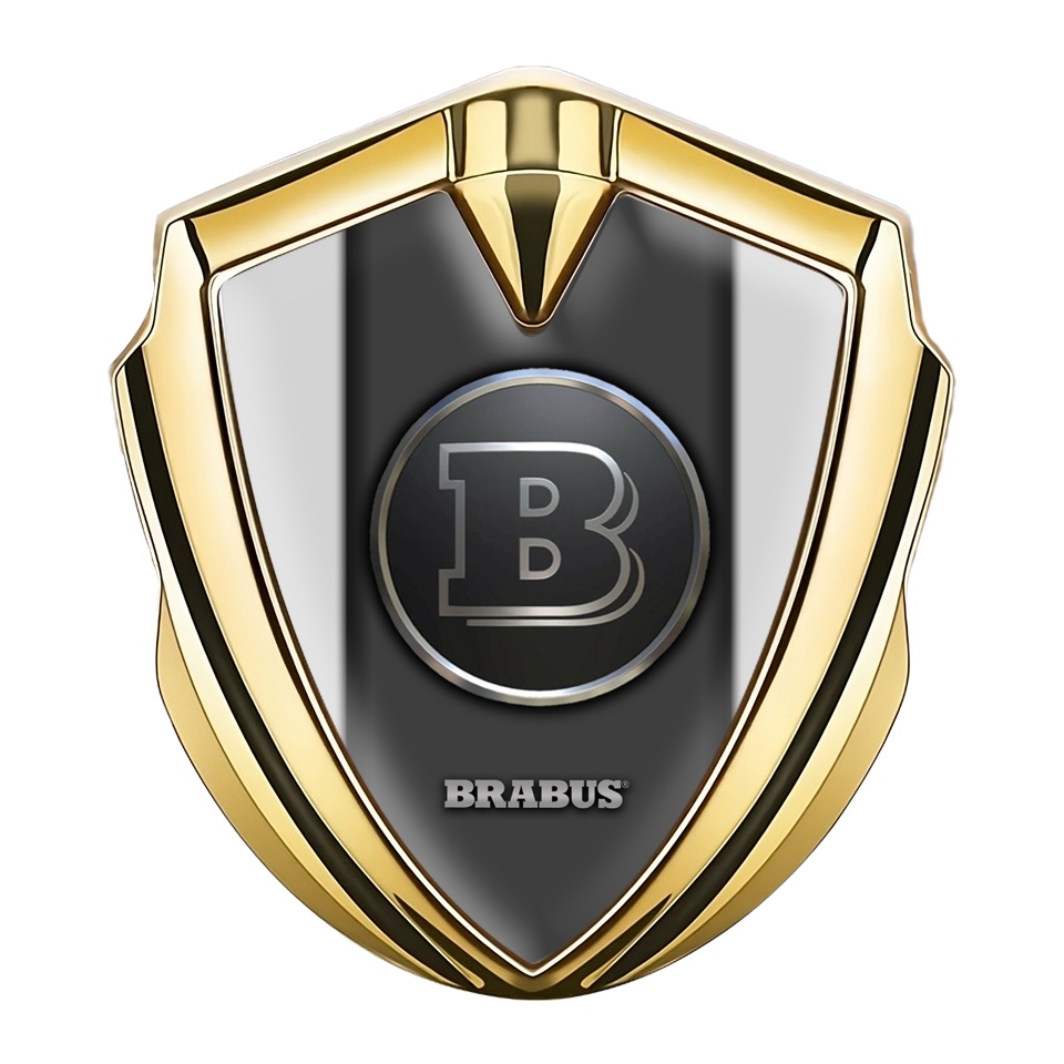 2 pcs. Brabus Logo 3D Domed Badge Sticker. 80x15 mm. 
