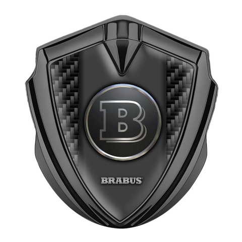 Mercedes Brabus Bodyside Emblem Graphite Dark Carbon Edition