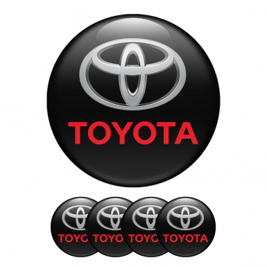 Toyota Silicone Stickers Center Hub TRD Sport Edition