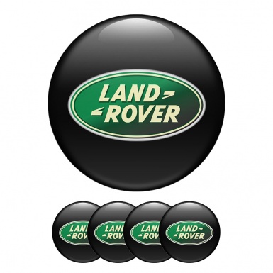 Land Rover Wheel Center Cap Domed Stickers Classic Line | Wheel