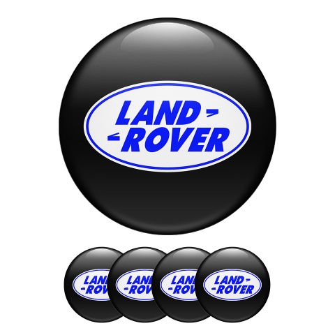 Land Rover Wheel Center Caps Emblem Blue Logo Design