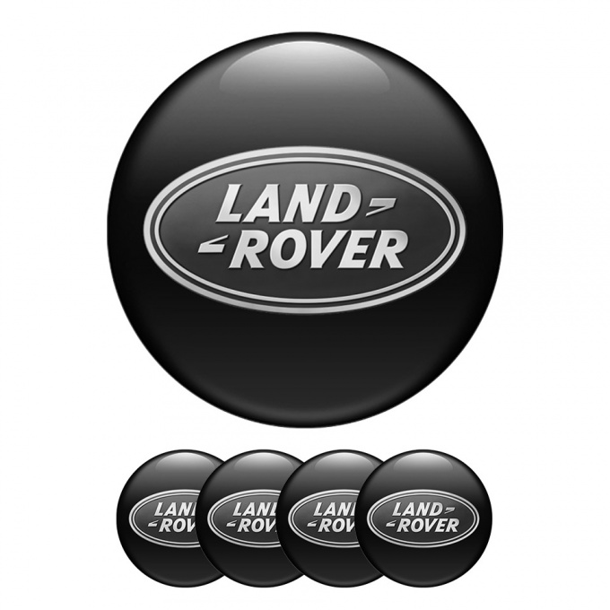 Genuine Land Rover Wheel Center Cap – Black Kit LR094547 (Direct Replacement OEM)