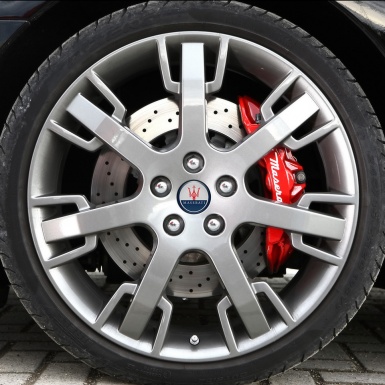 Maserati Wheel Center Cap Domed Stickers classic