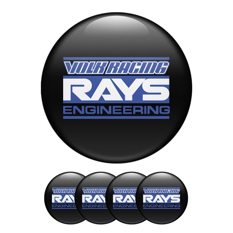 Rays Volk Racing Center Hub Dome Stickers