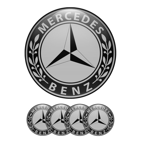 Mercedes Benz Sticker Wheel Center Hub Cap Universally Logo 