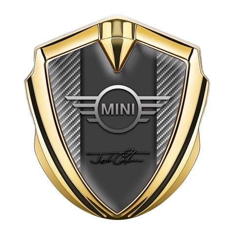 Mercedes Brabus Bodyside Emblem Gold Dark Carbon Edition, Metal Emblems, Accessories
