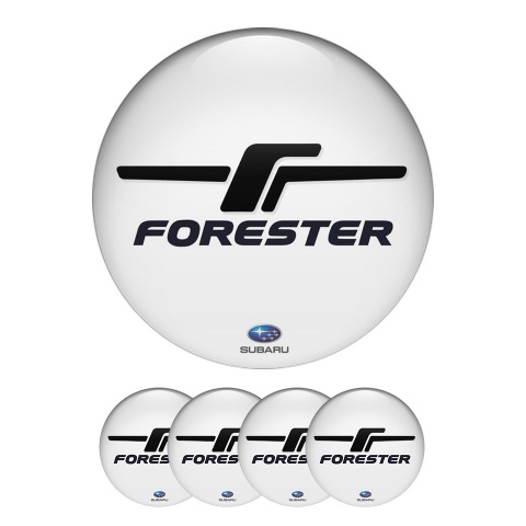 Subaru Wheel Center Cap Domed Stickers Logo Forester
