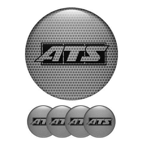 ATS Silicone Stickers Center Hub Carbon