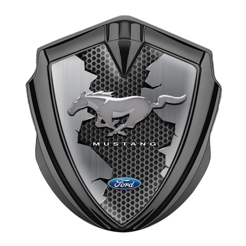 Ford Mustang Self Adhesive Bodyside Emblem Graphite Dark Grille Design