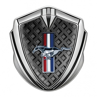 Ford Mustang Bodyside Emblem Silver Grille Template Color Logo