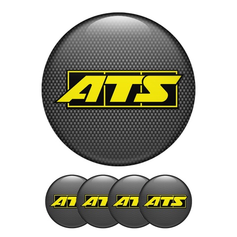 ATS Silicone Stickers Center Hub Carbon Edition
