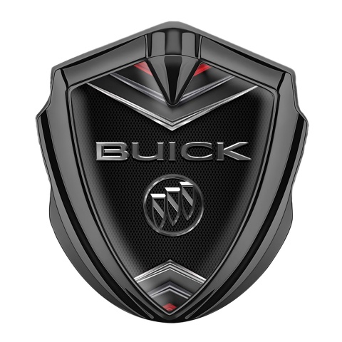 Buick Fender Emblem Badge Graphite Dark Grille V Style Elements