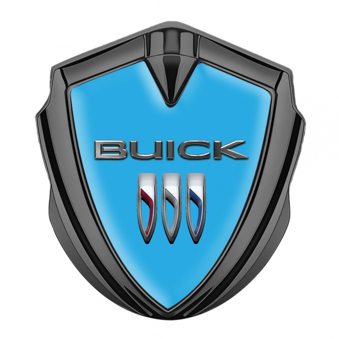 Buick Self Adhesive Bodyside Emblem Graphite Blue Base Clean Design