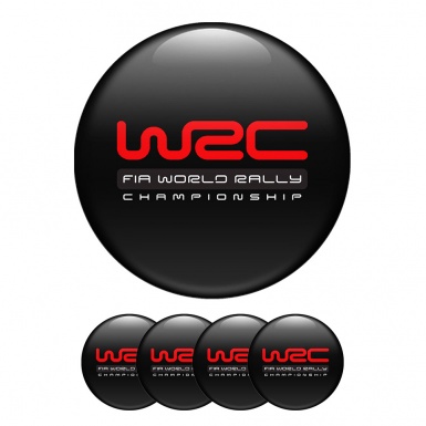 WRC Championship Sticker Wheel Center Hub Cap
