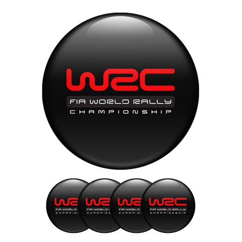 WRC Championship Sticker Wheel Center Hub Cap