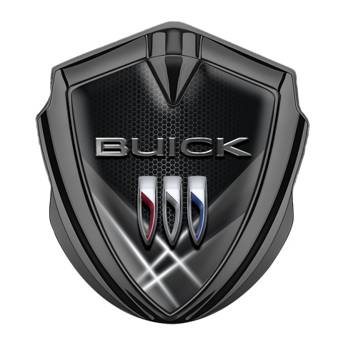 Buick Self Adhesive Bodyside Emblem Graphite Outer Glow Effect