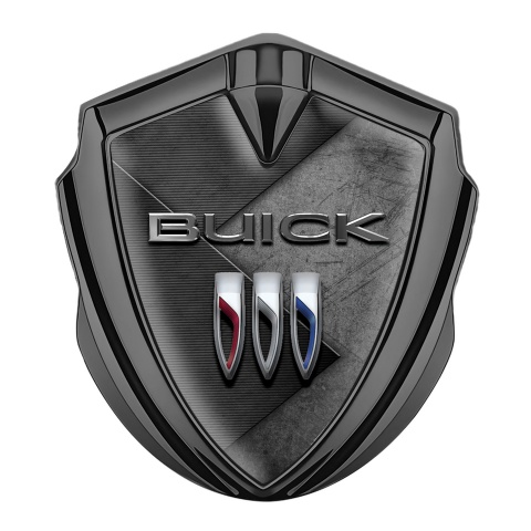 Buick Self Adhesive Bodyside Emblem Graphite Stylish Plates Design