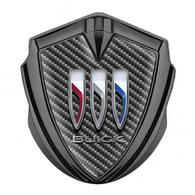 Buick Trunk Emblem Badge Graphite Light Carbon Base Big Logo