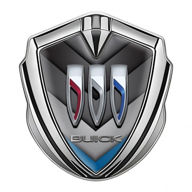 Buick Bodyside Badge Self Adhesive Silver V Shape Large Shields