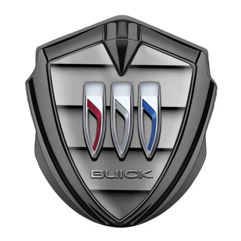 Buick Bodyside Badge Self Adhesive Graphite Shutter Style Color Logo