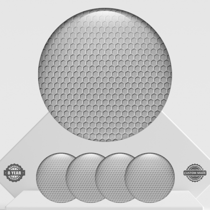 Wheel Emblems for Center Caps Honey Comb