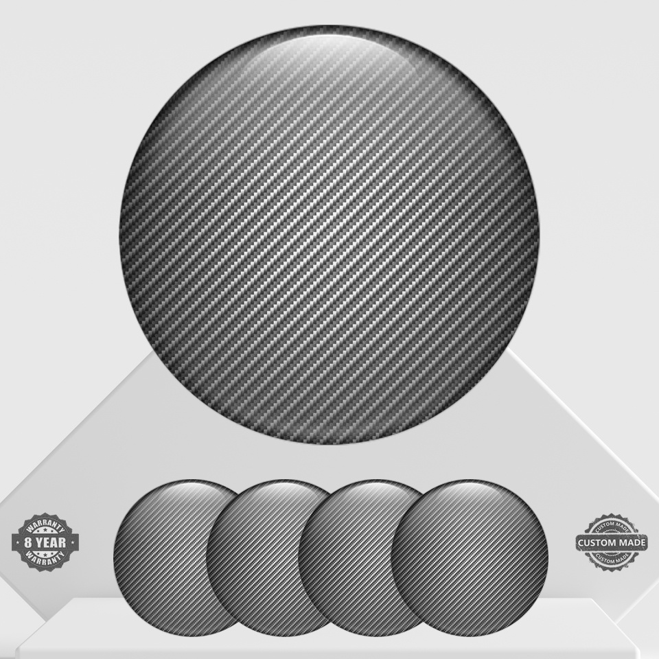 Wheel Emblems for Center Caps Carbon Edition | Wheel Emblems | Stickers ...