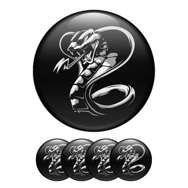 Animals Sticker Wheel Center Hub Cap Aggressive Cobra 