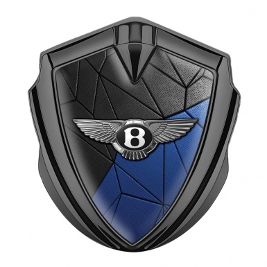 Bentley Bodyside Badge Self Adhesive Graphite Blue Mosaic Classic Design