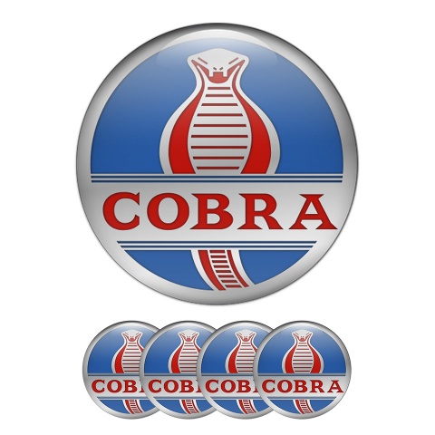 Animals Center Hub Dome Stickers Snake Cobra Desing 