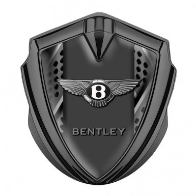 Bentley Self Adhesive Bodyside Emblem Graphite Bladed Effect Classic Logo