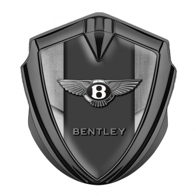 Bentley Bodyside Badge Self Adhesive Graphite Dusty Surface Effect Edition