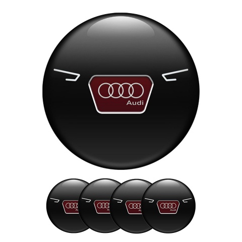 Audi Wheel Center Caps Emblem Mask