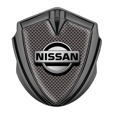 Nissan Emblem Aufkleber Autozubehor Graphit Tonfarbe Braun Carbon Design Version