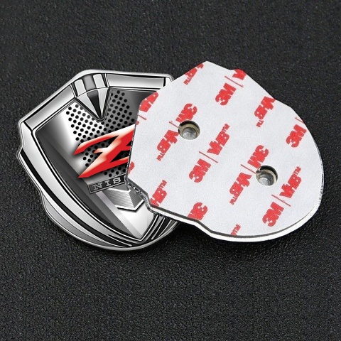 Nissan Z Abzeichen selbstklebend Silbertonfarbe 3D metall Design