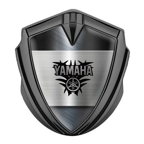Yamaha Emblem Aufkleber Autozubehor Graphit Tonfarbe Metallfliese design