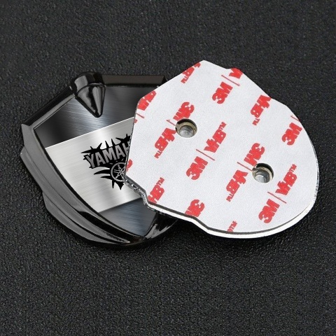 Yamaha Emblem Aufkleber Autozubehor Graphit Tonfarbe Metallfliese design