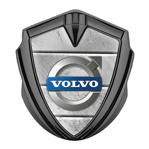 Volvo Emblem Aufkleber Autozubehor Graphit Tonfarbe Steinplatten Design