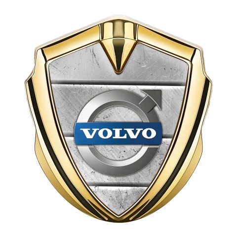 Volvo Emblem Aufkleber Autozubehor Goldtonfarbe Steinplatten Design
